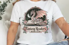 Fantasy Readers Book Club Sublimation PNG Product Image 3
