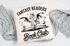 Fantasy Readers Book Club SVG Design Product Image 4