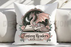 Fantasy Readers Book Club Sublimation PNG Product Image 2