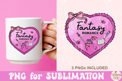 Fantasy Romance Heart Frame PNG Product Image 2