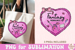 Fantasy Romance Heart Frame PNG Product Image 3