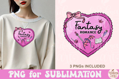 Fantasy Romance Heart Frame PNG Product Image 4