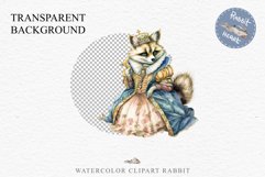 Fantasy Royal Raccoon King Queen Clipart PNG Scrapbooking Image Watercolor Transparent Print illustration designs sublimation kids Fairy Tale Children book  watercolor fantasy Royal Raccoon King Queen, fairy tales clipart, sublimation nursery art book