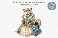 Fantasy Royal Raccoon King Queen Clipart PNG Scrapbooking Image Watercolor Transparent Print illustration designs sublimation kids Fairy Tale Children book  watercolor fantasy Royal Raccoon King Queen, fairy tales clipart, sublimation nursery art book