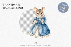 Fantasy Royal Victorian Mouse Clipart PNG Scrapbooking Art Watercolor Transparent Print illustration designs sublimation kids Fairy Tale Children book watercolor fantasy Royal victorian mouse, fairy tales clipart, sublimation nursery art children book