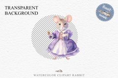 Fantasy Royal Victorian Mouse Clipart PNG Scrapbooking Art Watercolor Transparent Print illustration designs sublimation kids Fairy Tale Children book watercolor fantasy Royal victorian mouse, fairy tales clipart, sublimation nursery art children book