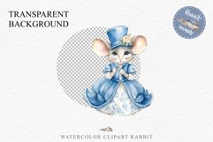 Fantasy Royal Victorian Mouse Clipart PNG Scrapbooking Art Watercolor Transparent Print illustration designs sublimation kids Fairy Tale Children book watercolor fantasy Royal victorian mouse, fairy tales clipart, sublimation nursery art children book