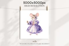 Fantasy Royal Victorian Mouse Clipart PNG Scrapbooking Art Watercolor Transparent Print illustration designs sublimation kids Fairy Tale Children book watercolor fantasy Royal victorian mouse, fairy tales clipart, sublimation nursery art children book