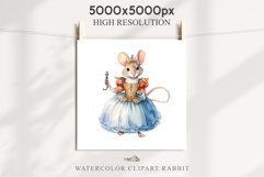 Fantasy Royal Victorian Mouse Clipart PNG Scrapbooking Art Watercolor Transparent Print illustration designs sublimation kids Fairy Tale Children book watercolor fantasy Royal victorian mouse, fairy tales clipart, sublimation nursery art children book