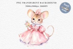 Fantasy Royal Victorian Mouse Clipart PNG Scrapbooking Art Watercolor Transparent Print illustration designs sublimation kids Fairy Tale Children book watercolor fantasy Royal victorian mouse, fairy tales clipart, sublimation nursery art children book