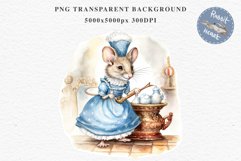 Fantasy Royal Victorian Mouse Clipart PNG Scrapbooking Art Watercolor Transparent Print illustration designs sublimation kids Fairy Tale Children book watercolor fantasy Royal victorian mouse, fairy tales clipart, sublimation nursery art children book