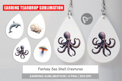 Earring Fantasy Sea Creatures Product Image 1