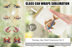 Glass Can Fantasy Sea Creatures Product Image 1