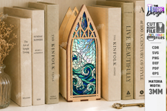 Fantasy Window Book Nook with Hidden Storage Laser Cut | Got Product Image 1
