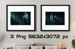 Gothic Maiden in Cathedral Wall Art Product Image 1