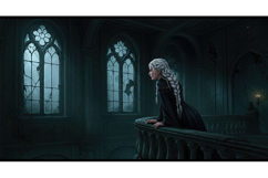 Gothic Maiden in Cathedral Wall Art Product Image 3