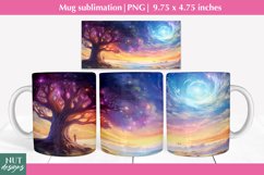 Tree of life mug, Energy mug wrap Mystical mug 15oz mug Product Image 1