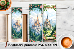 Mystical fantasy bookmark printable | Fabulous bookmark PNG Product Image 1