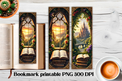 Mystical fantasy bookmark printable | Fabulous bookmark PNG Product Image 1