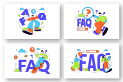 10 Frequently Asked Questions Illustration Product Image 2