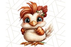 Kids Farm Clipart, Cute Farmer and Farm Animal PNG Product Image 5