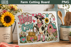 Funny Farm Animals Cutting Board | Farmhouse Rustic Decor Product Image 19