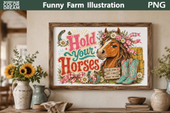 Hors Cutting Board | Farmhouse Rustic Decor Product Image 2