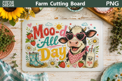 Funny Farm Animals Cutting Board | Farmhouse Rustic Decor Product Image 4