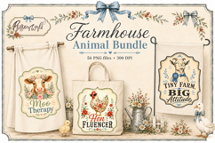 Farmhouse Animal Quotes Bundle | Funny farm sayings Product Image 1