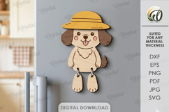 Farm Animals Magnets Bundle Laser Cut. Fridge Magnet SVG Product Image 8