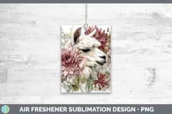 GorgeousFarm Autumn Floral Air Freshener design.