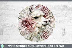 GorgeousFarm Autumn Floral Wind Spinner design.