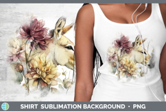 GorgeousFarm Autumn Floral Shirt design.
