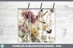 GorgeousFarm Autumn Floral Tumbler design.