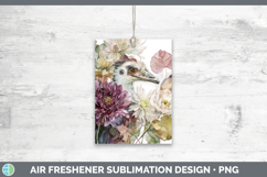 GorgeousFarm Autumn Floral Air Freshener design.