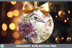 GorgeousFarm Autumn Floral Ornament design.