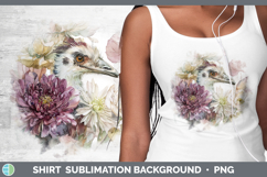 GorgeousFarm Autumn Floral Shirt design.