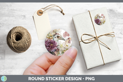 GorgeousFarm Autumn Floral Stickers design.