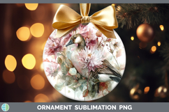 GorgeousFarm Autumn Floral Ornament design.