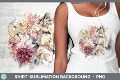 GorgeousFarm Autumn Floral Shirt design.