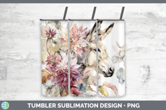 GorgeousFarm Autumn Floral Tumbler design.