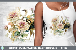 GorgeousFarm Autumn Floral Shirt design.