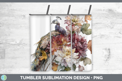 GorgeousFarm Autumn Floral Tumbler design.