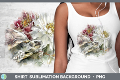 GorgeousFarm Autumn Floral Shirt design.