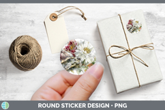 GorgeousFarm Autumn Floral Stickers design.