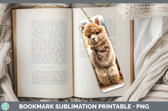 GorgeousFarm Bandana Halloween Bookmark design.