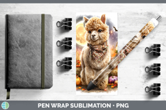 GorgeousFarm Bandana Halloween Pen Wrap design.