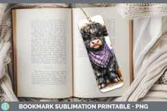 GorgeousFarm Bandana Halloween Bookmark design.