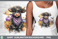 GorgeousFarm Bandana Halloween Shirt design.