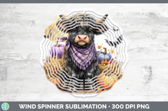 GorgeousFarm Bandana Halloween Wind Spinner design.